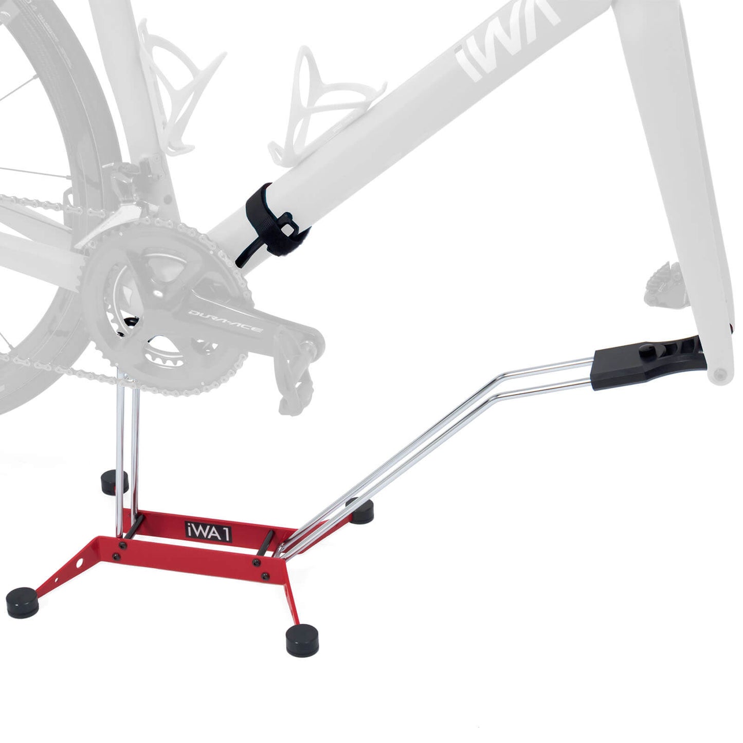 iWA1 PRO maintenance & display bike stand - Red