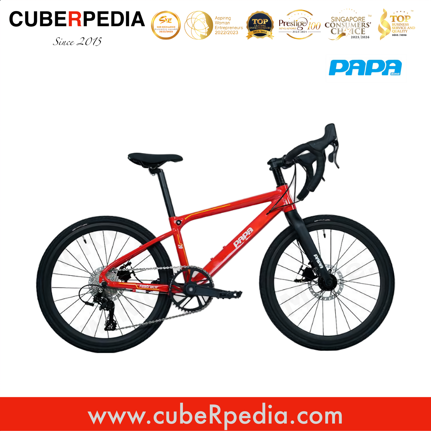 Papa Bike Fast Race 451 - Red