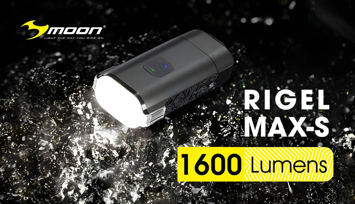 Moon RIGEL MAX-S 1600 lumens front light