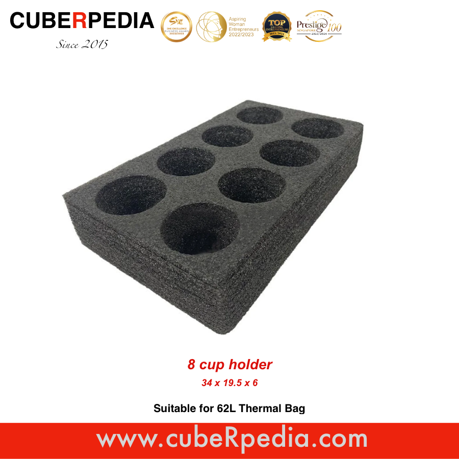 Thermal Bag Cup Holder - 8 Cup Holder