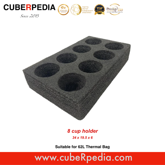 Thermal Bag Cup Holder - 8 Cup Holder