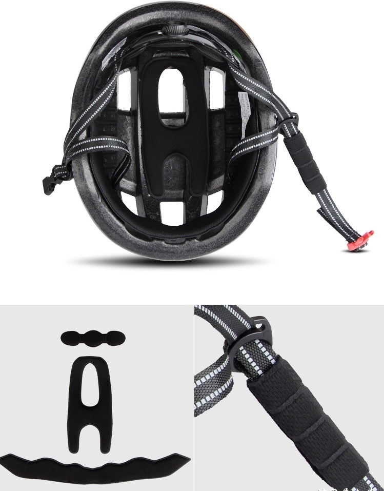 GUB City Play Bicycle Visor Helmet - Black