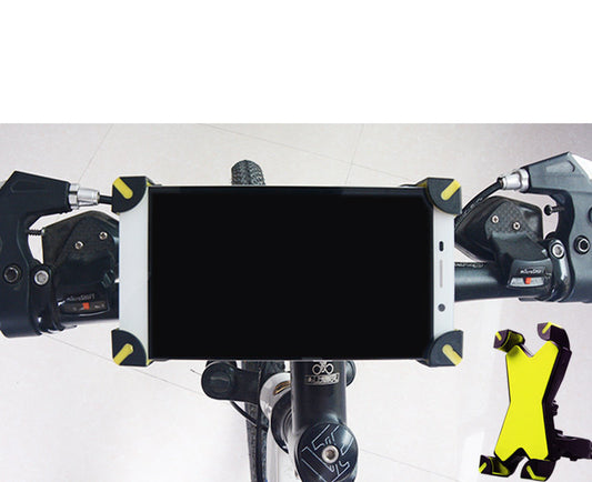 360 phone holder - Yellow