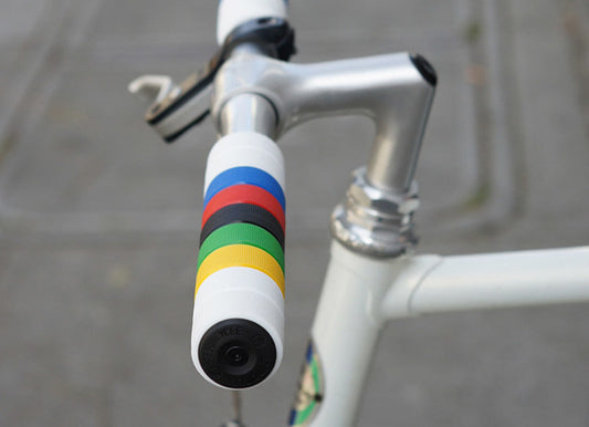 Colourful Rubber Grip Ring - Blue
