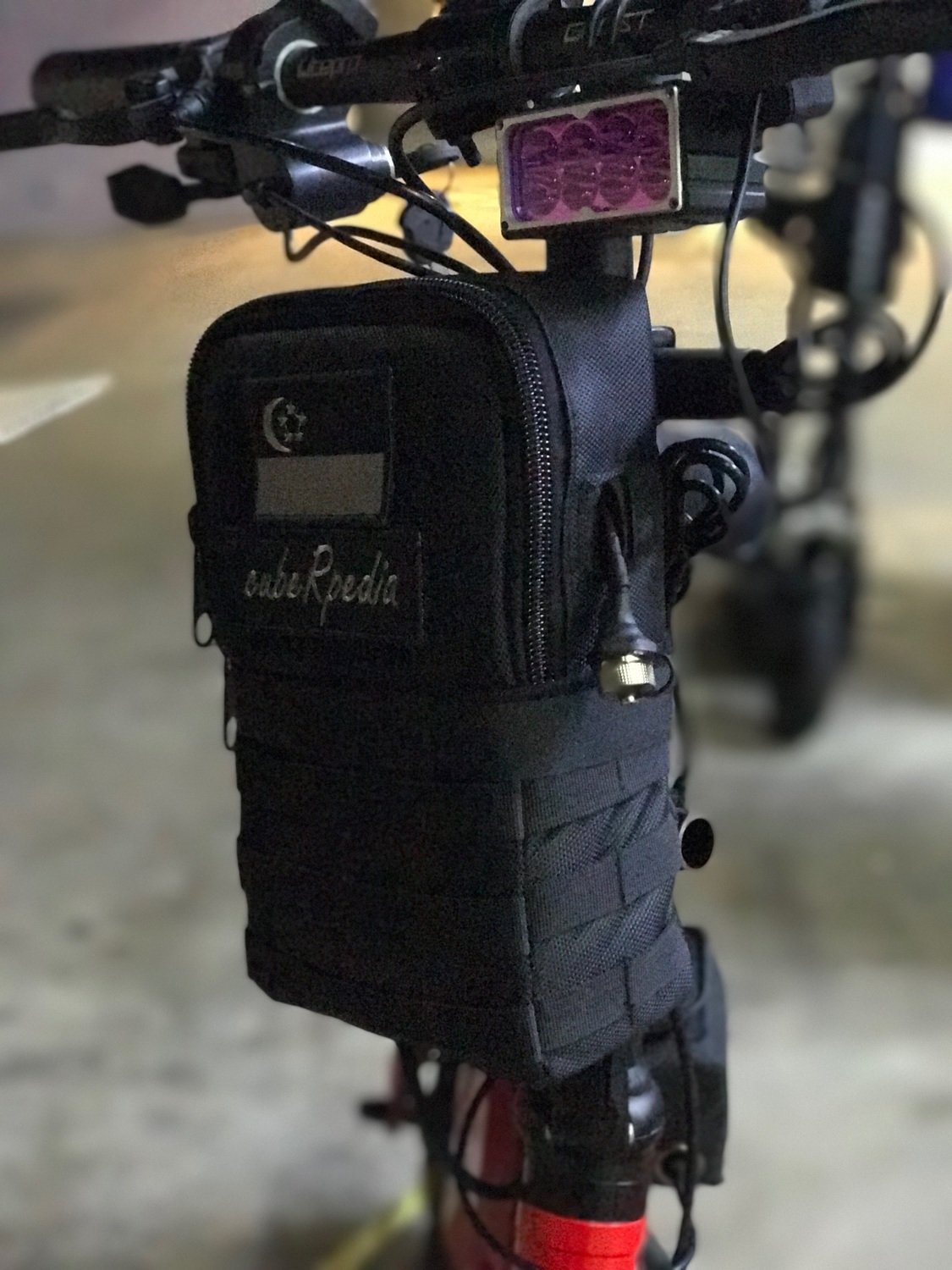 Velcro Strap patch - SGFlag Blackout