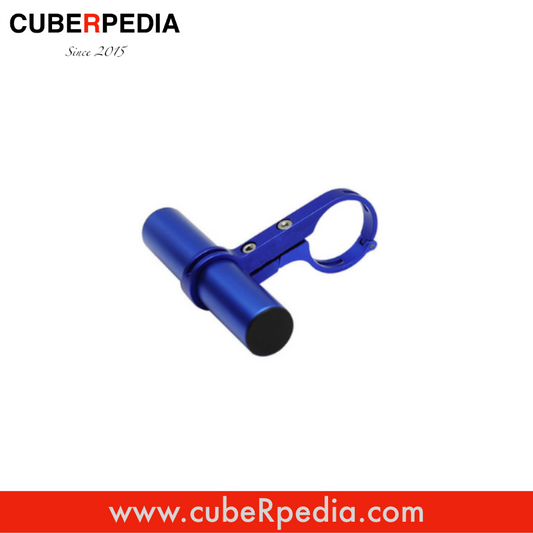 Extender Bar Holder - Short Single Blue