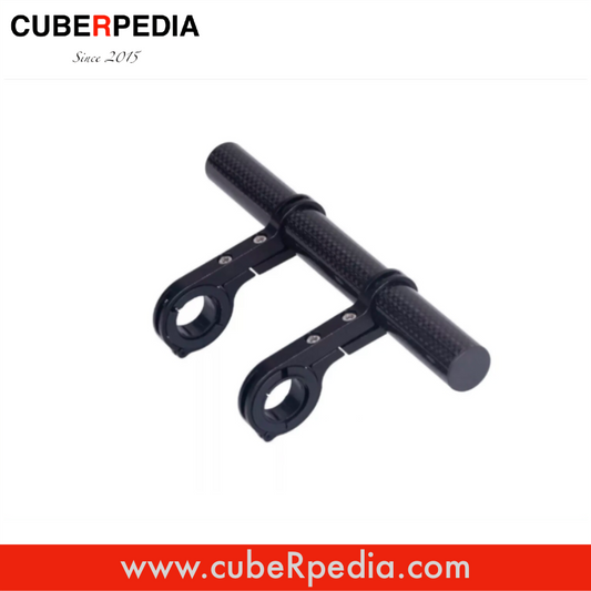 Extender Carbon Fibre Bar Holder- Long Dual