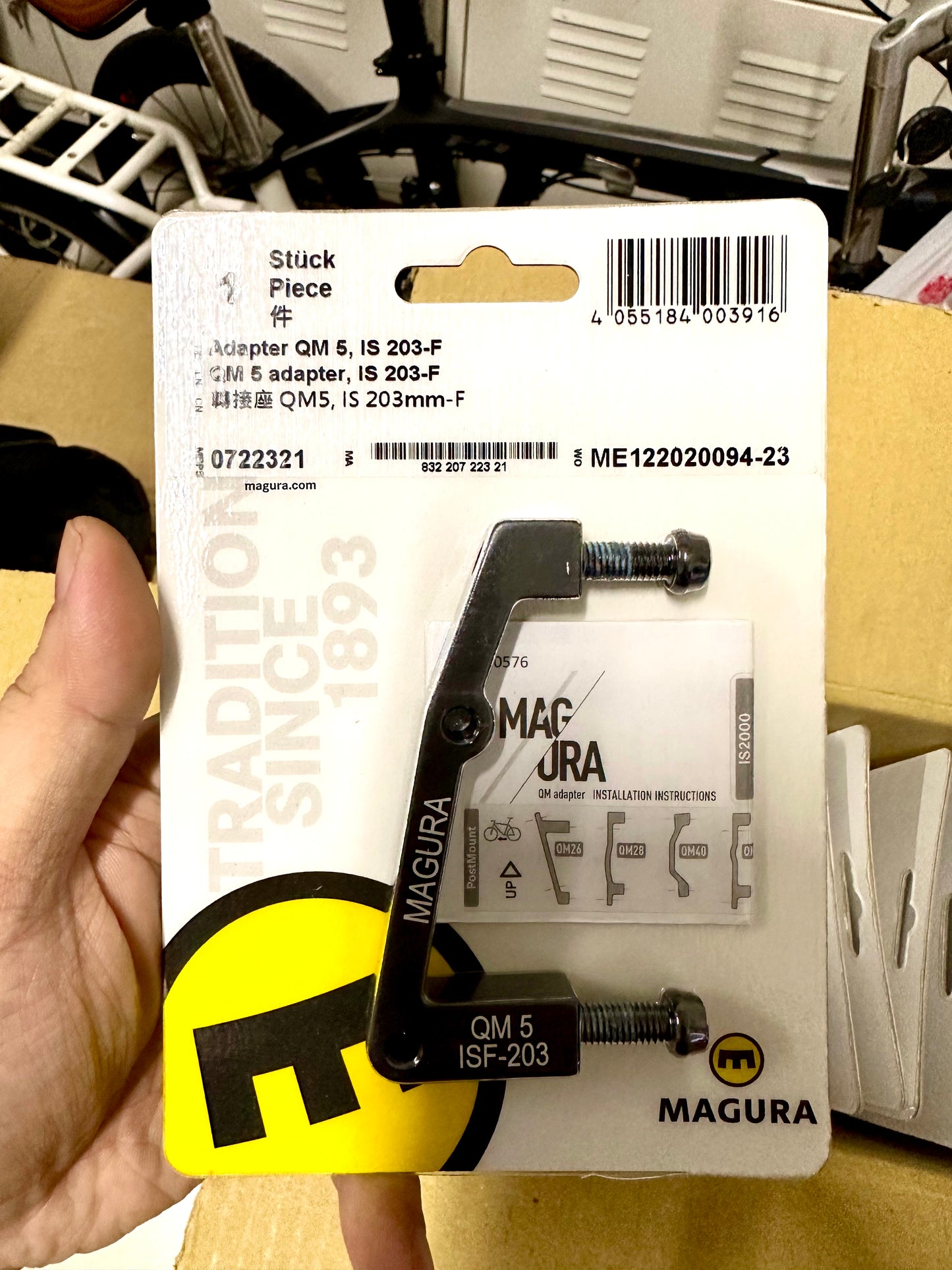 Magura Brake Adapter - QM 5