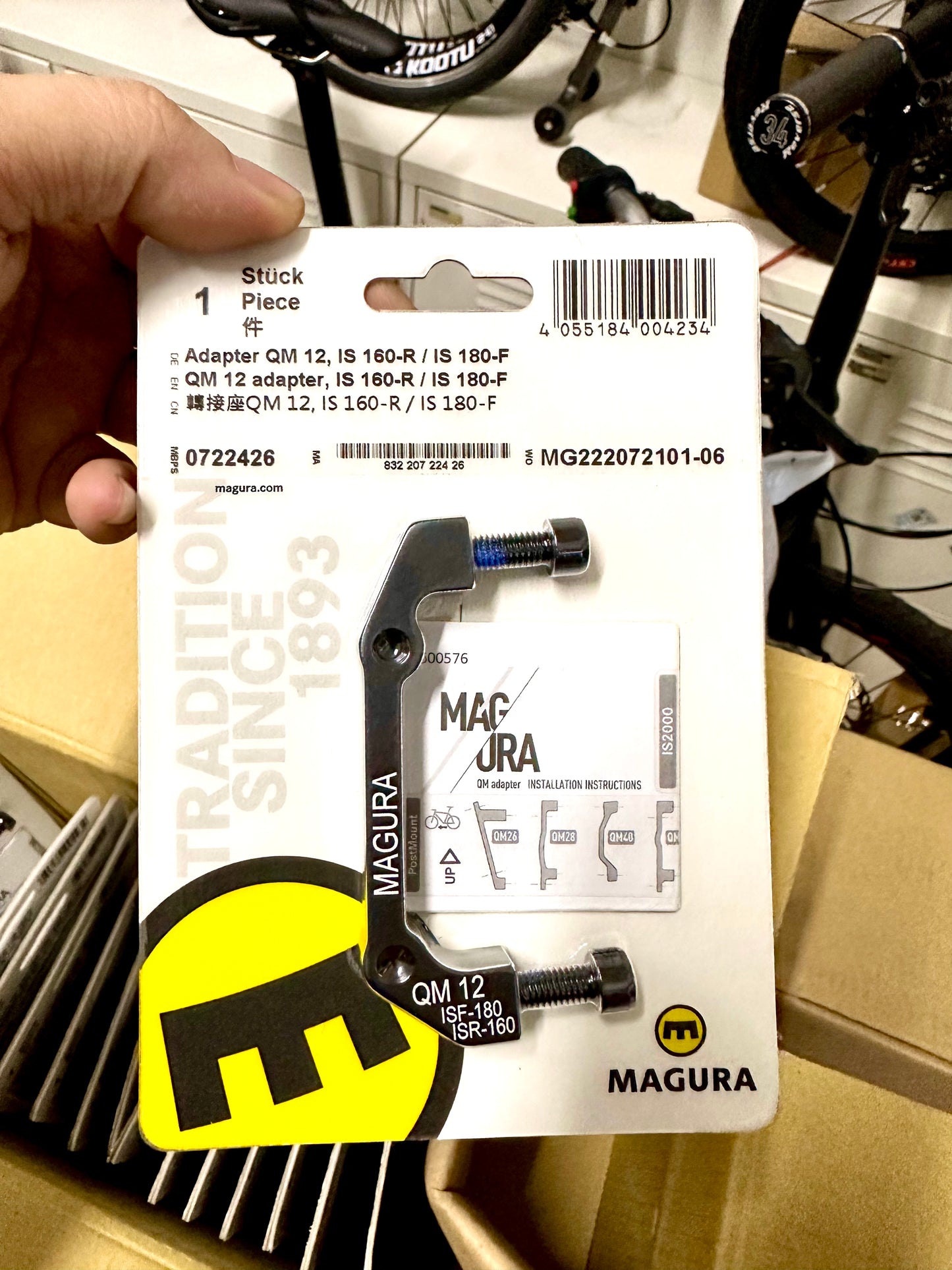 Magura Brake Adapter - QM 12