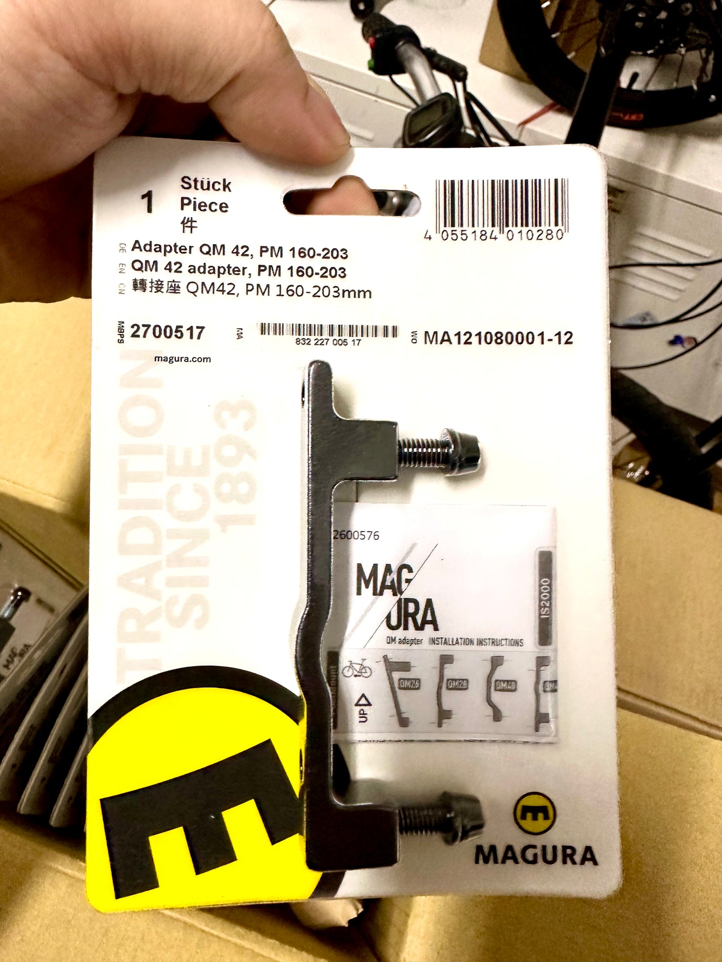 Magura Brake Adapter - QM 42