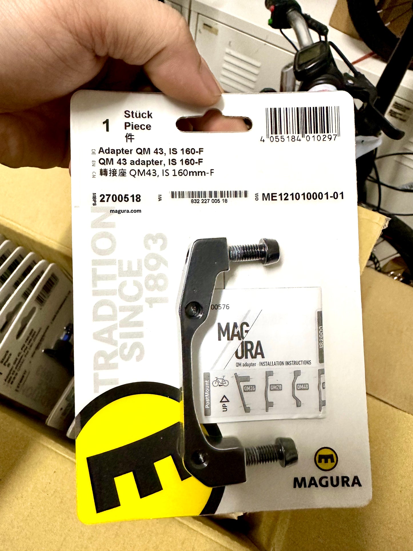 Magura Brake Adapter - QM 43