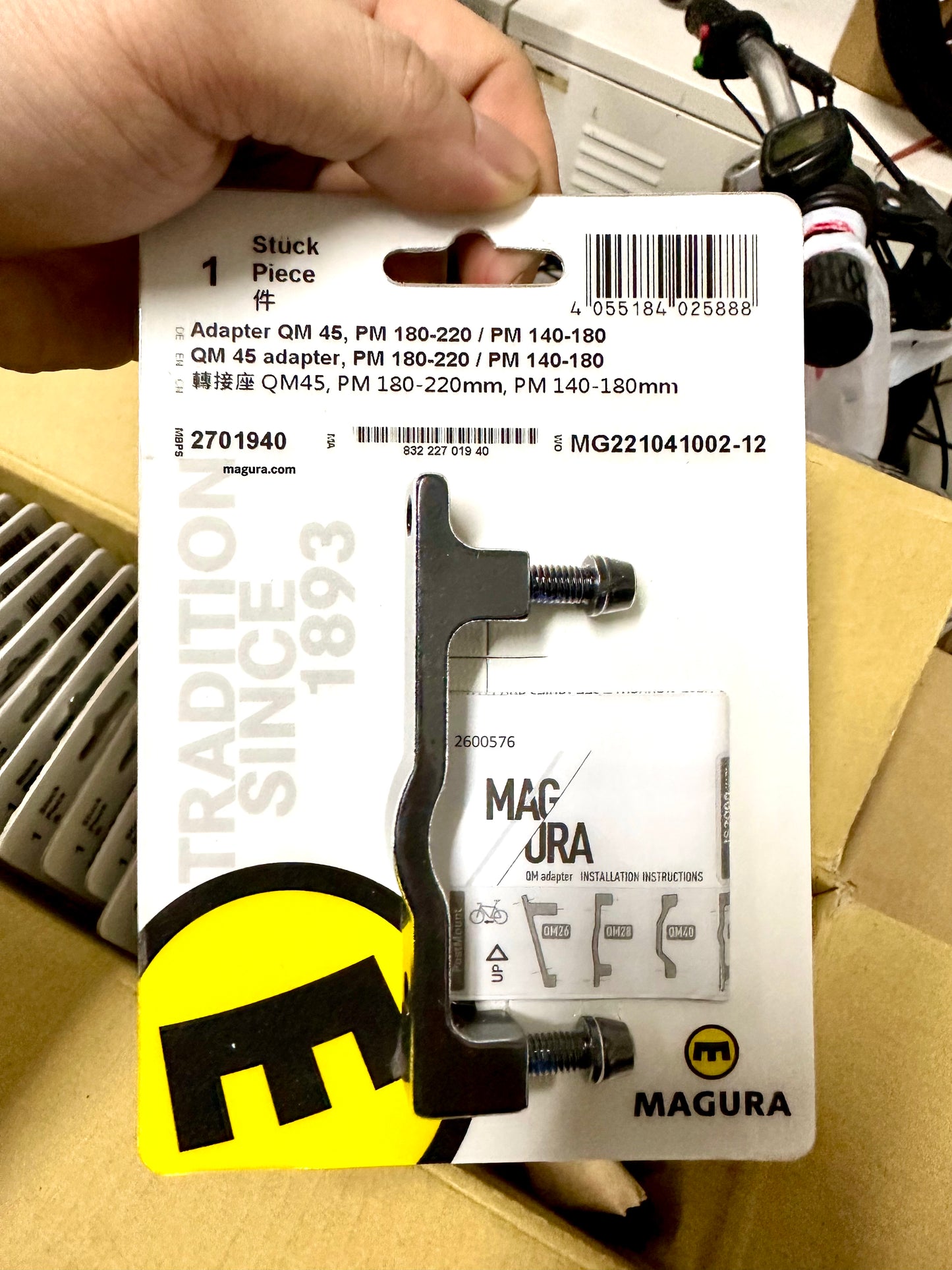 Magura Brake Adapter - QM 45