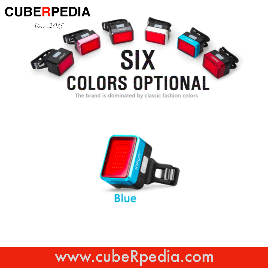 Infun F50 Rear Light - Blue