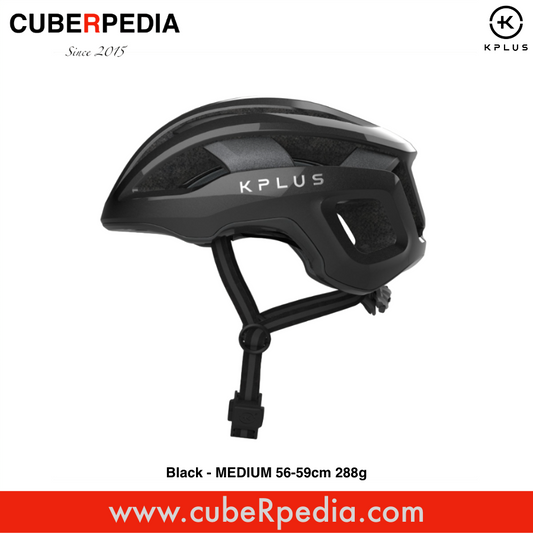 KPLUS NOVA Cycling Helmet Black - Medium