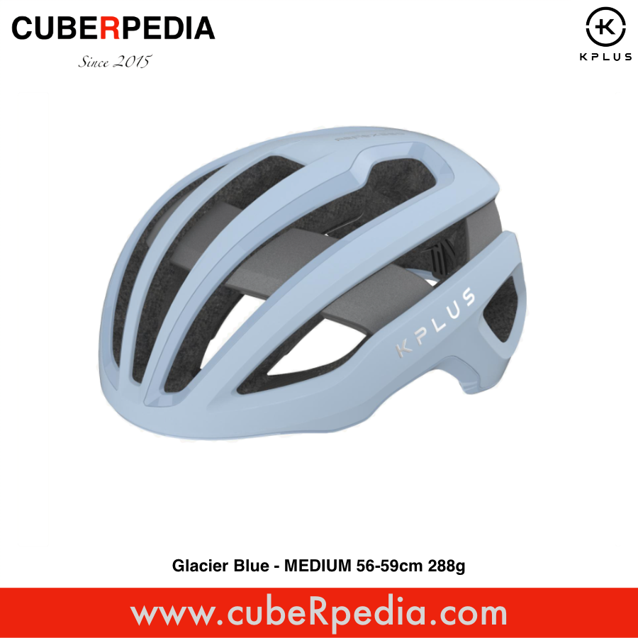 KPLUS NOVA Cycling Helmet Glacier Blue - Medium – cubeRpedia