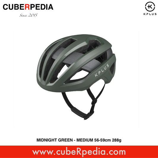 KPLUS NOVA Cycling Helmet Midnight Green - Medium