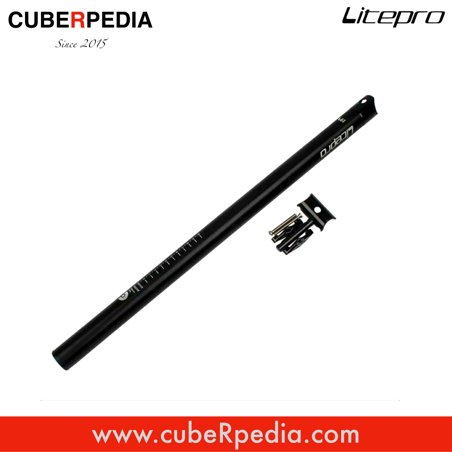 LitePro 31.8 Seatpost - Black