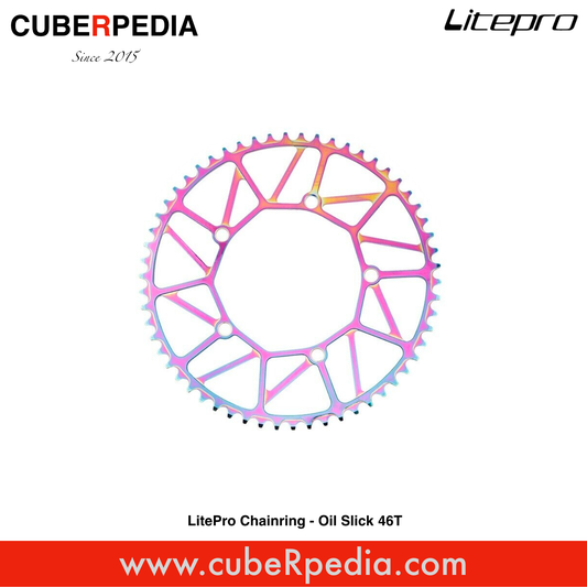 LitePro Chainring - Oil Slick 46T