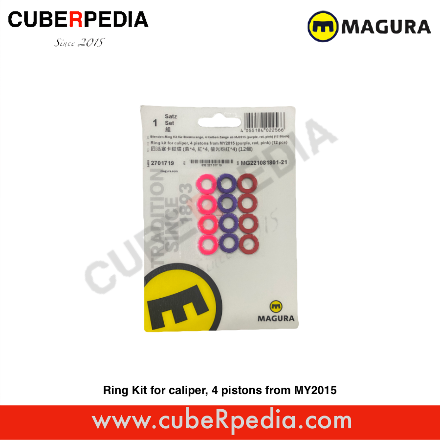 MAGURA Ring Kit 4 Pistons - Kit 2