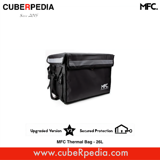 MFC 26L MAGNETO V3 Mini Series Magnetic and Zip with Lock Ring Sling Food Delivery Thermal Bag