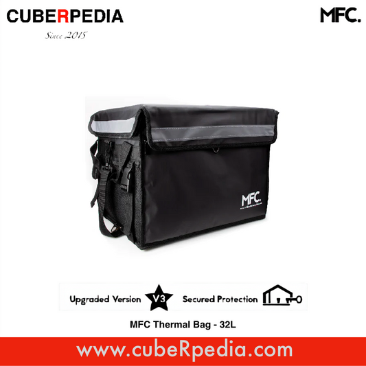 MFC 32L MAGNETO V3 Series Magnetic and Zip with Lock Ring Sling Food Delivery Thermal Bag