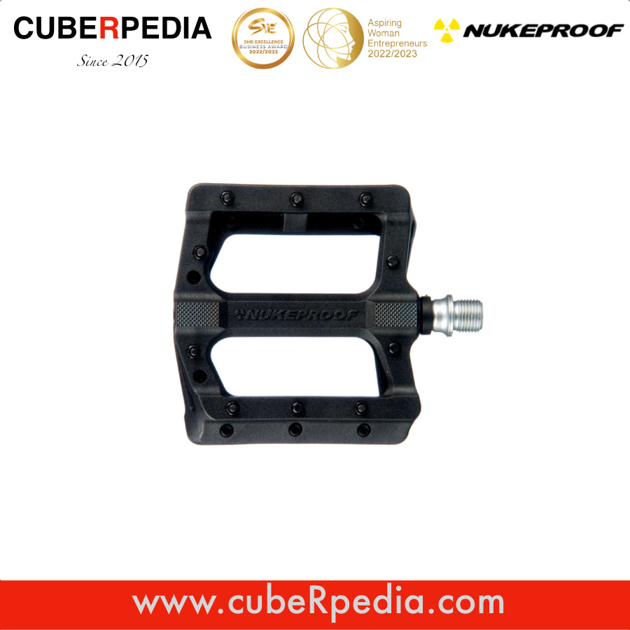 Nukeproof Neutron EVO Flat Pedals Black – cubeRpedia