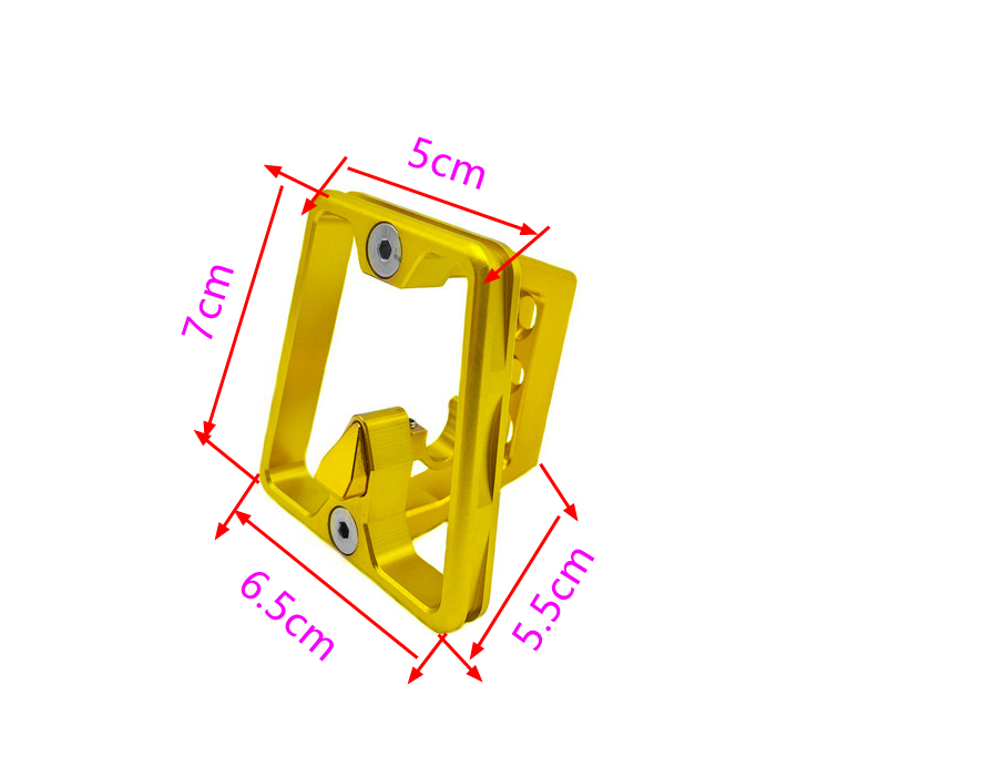 2/3-Hole Aluminum Block Adapter - Purple