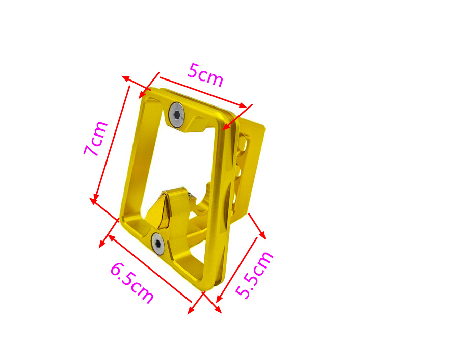 2/3-Hole Aluminum Block Adapter - Blue