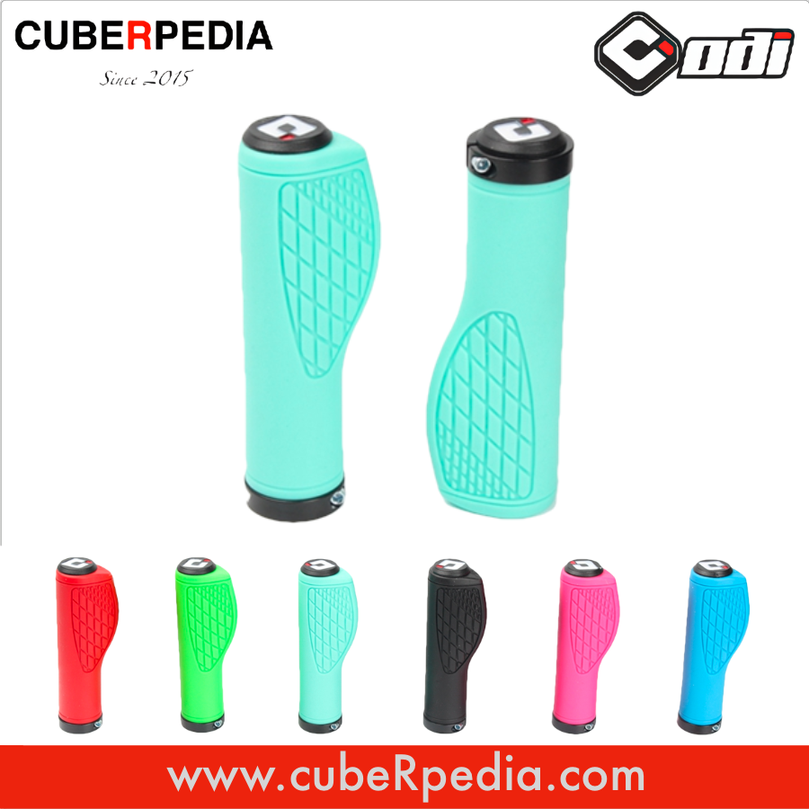 ODI Ergonomic Silicone Grip Turquoise cubeRpedia