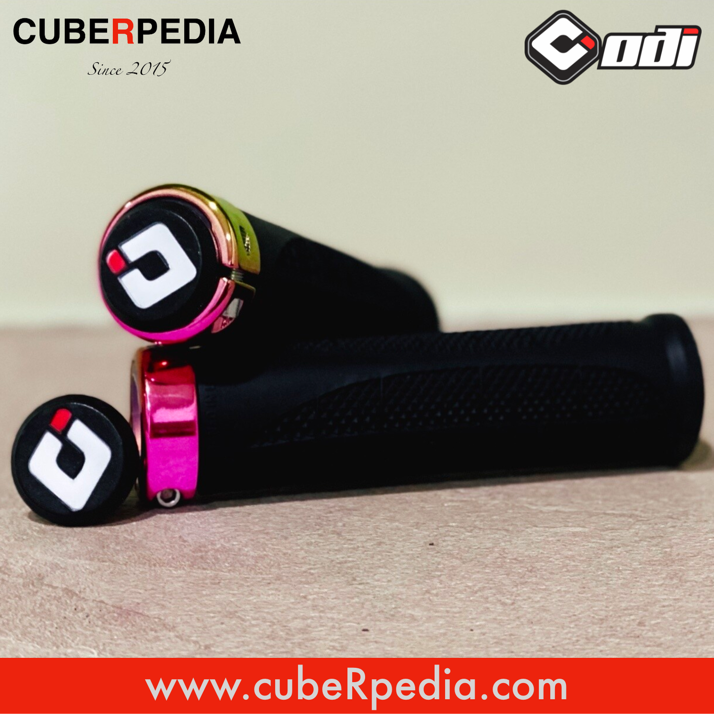 ODI Handlebar Straight Grip (Oil Slick)