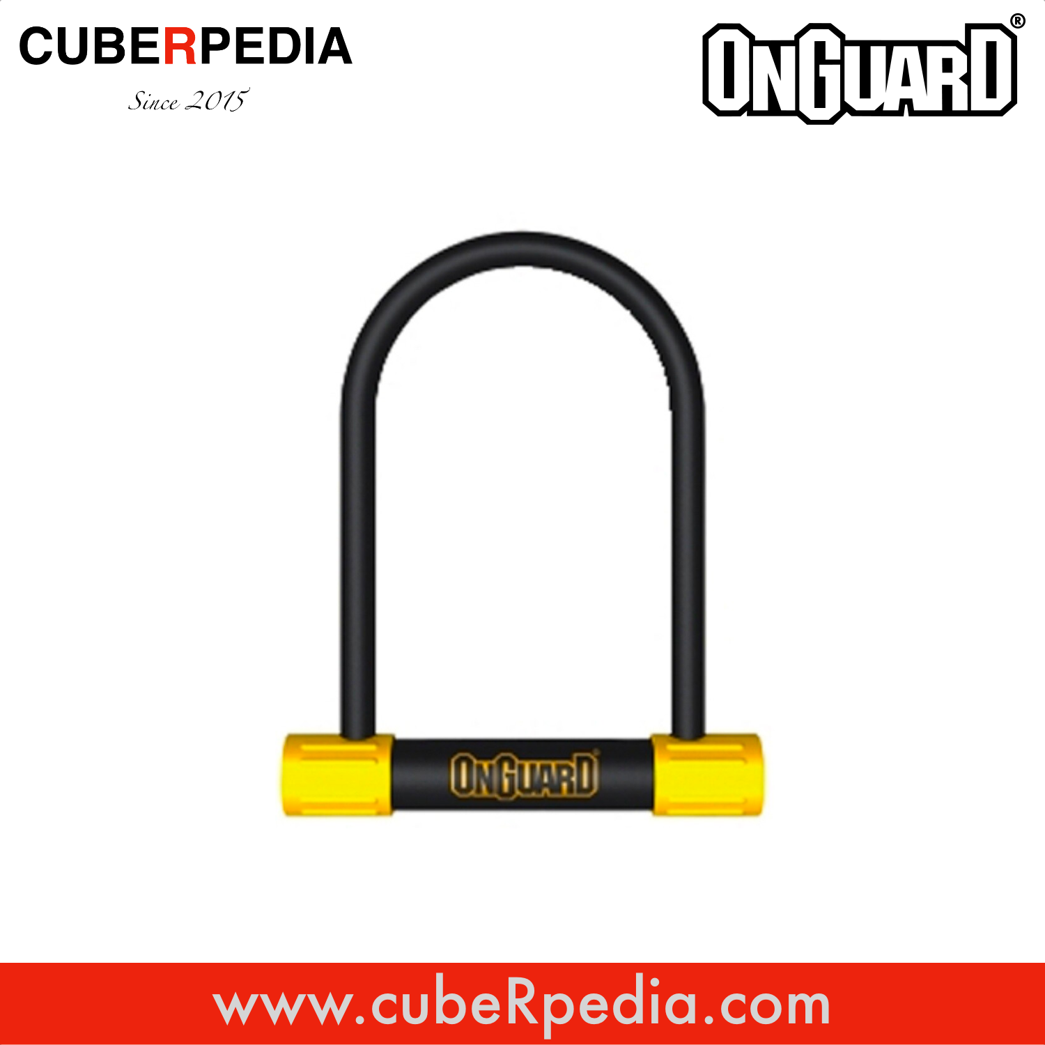 OnGuard Bulldog STD 8010 Bicycle Bike U Lock 13mm Diameter