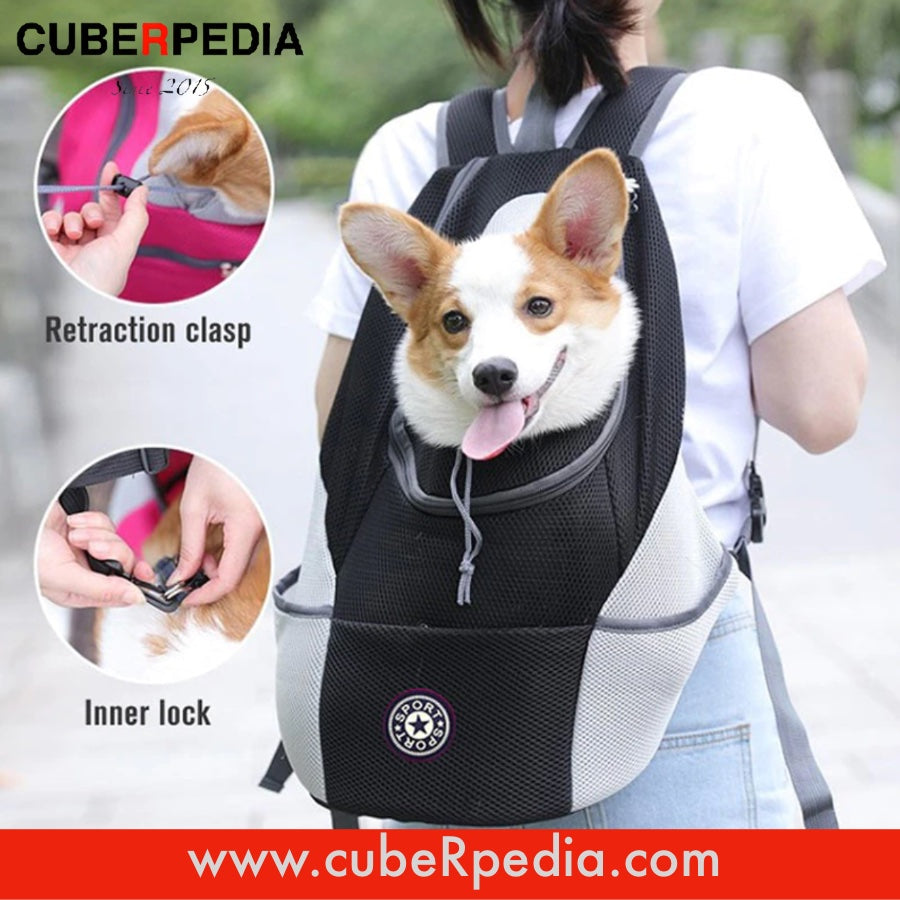Pet Carrier Mesh Backpack - Medium