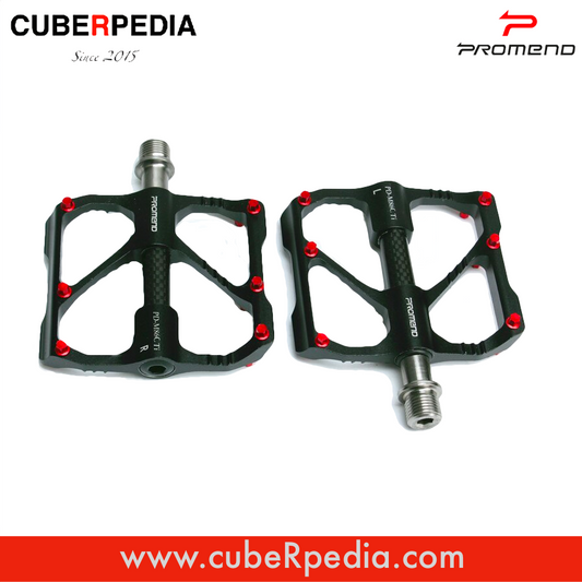 Promend Titanium Carbon Fiber Pedal MTB - M86C TI