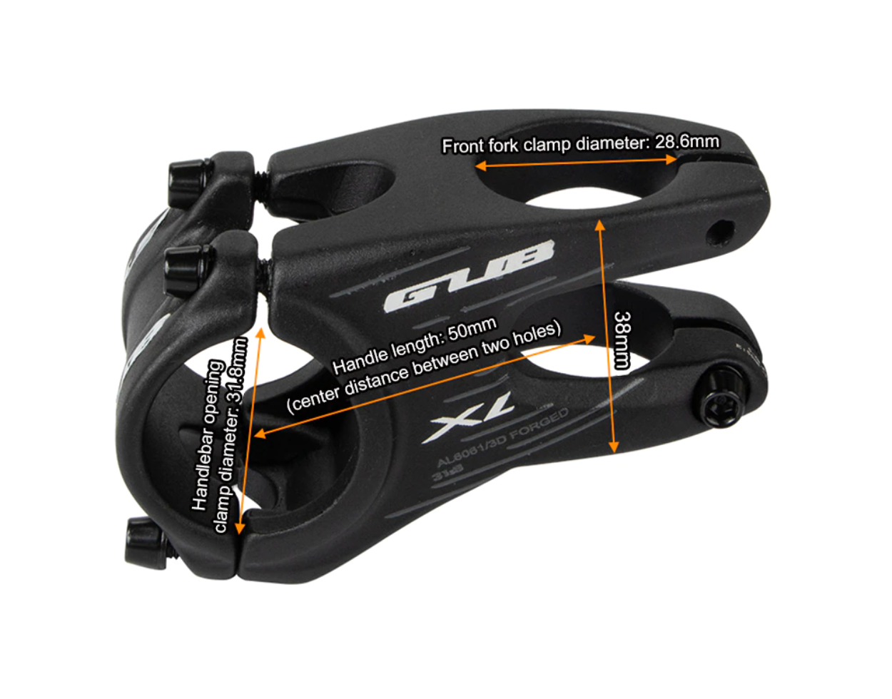 GUB XL 31.8 X 50mm Stem