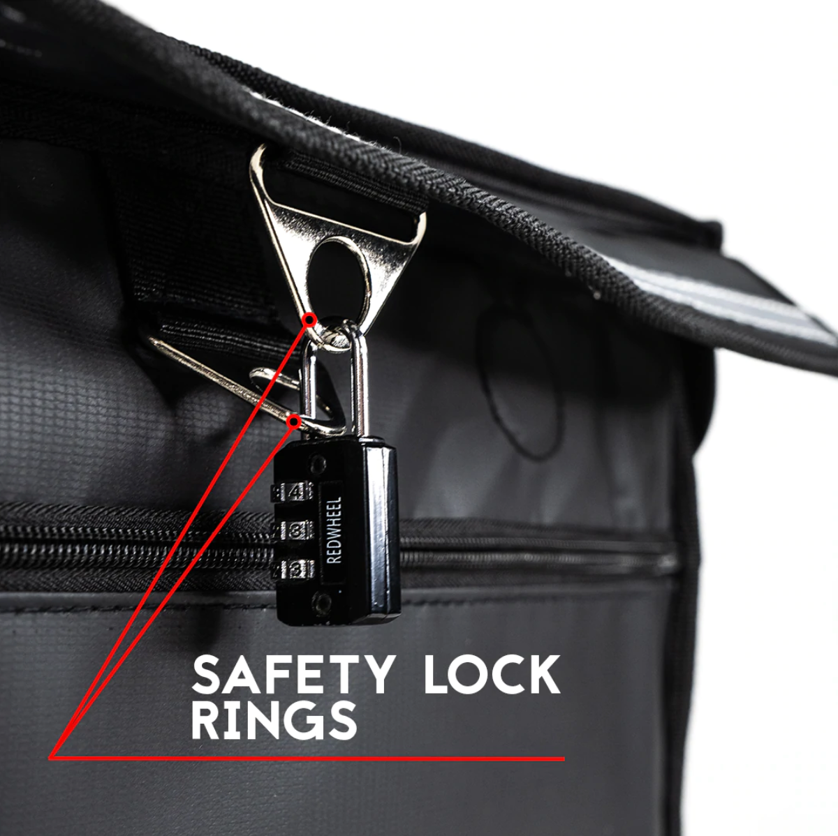 MFC 62L MAGNETO V3 Series Magnetic and Zip with Lock Ring Sling Food Delivery Thermal Bag
