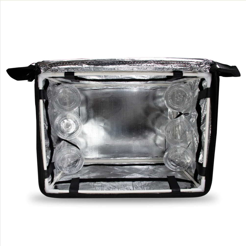 MFC 48L MAGNETO V3 Series Magnetic and Zip with Lock Ring Sling Food Delivery Thermal Bag