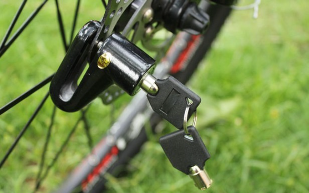 Anti-Theft Disc Lock - Blue