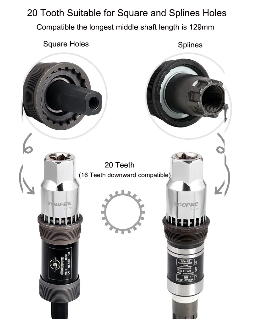 Toopre Bottom Bracket Removal Tool