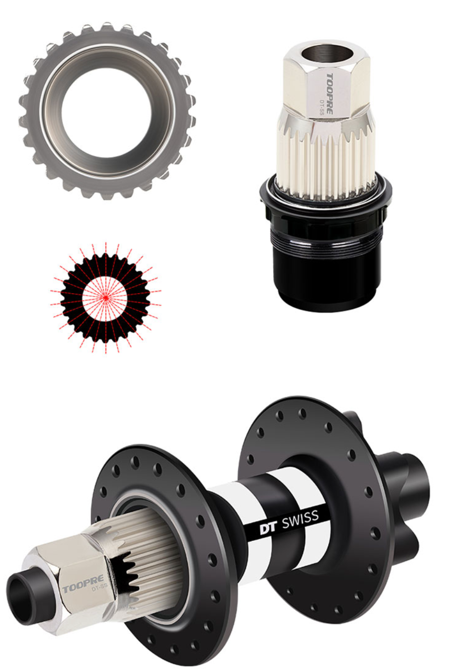 Toopre DT Swiss Wheel Hub Removal Tool