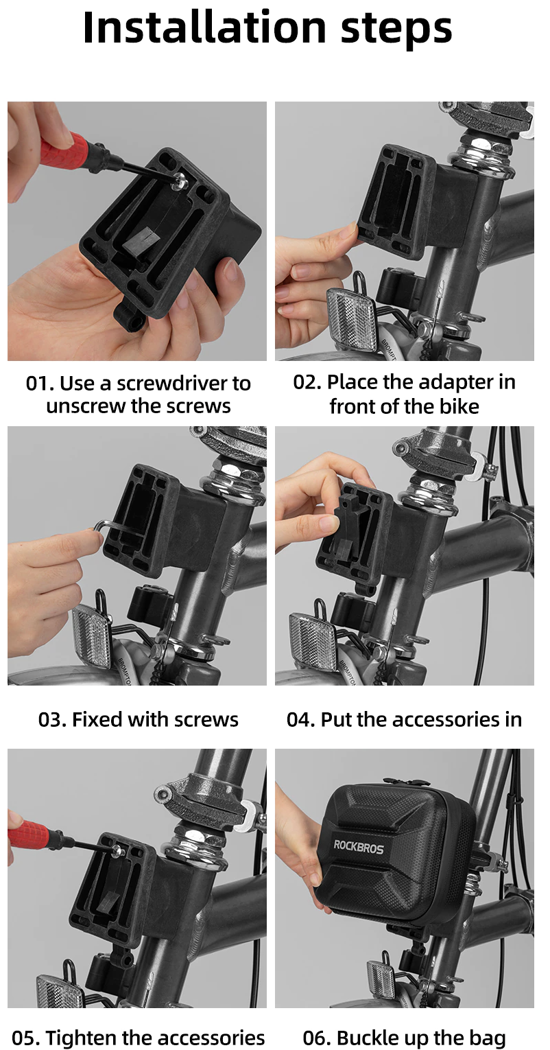 ROCKBROS Brompton Block Adapter