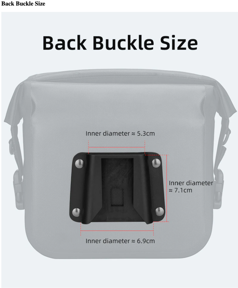 ROCKBROS Front Multipurpose Bag