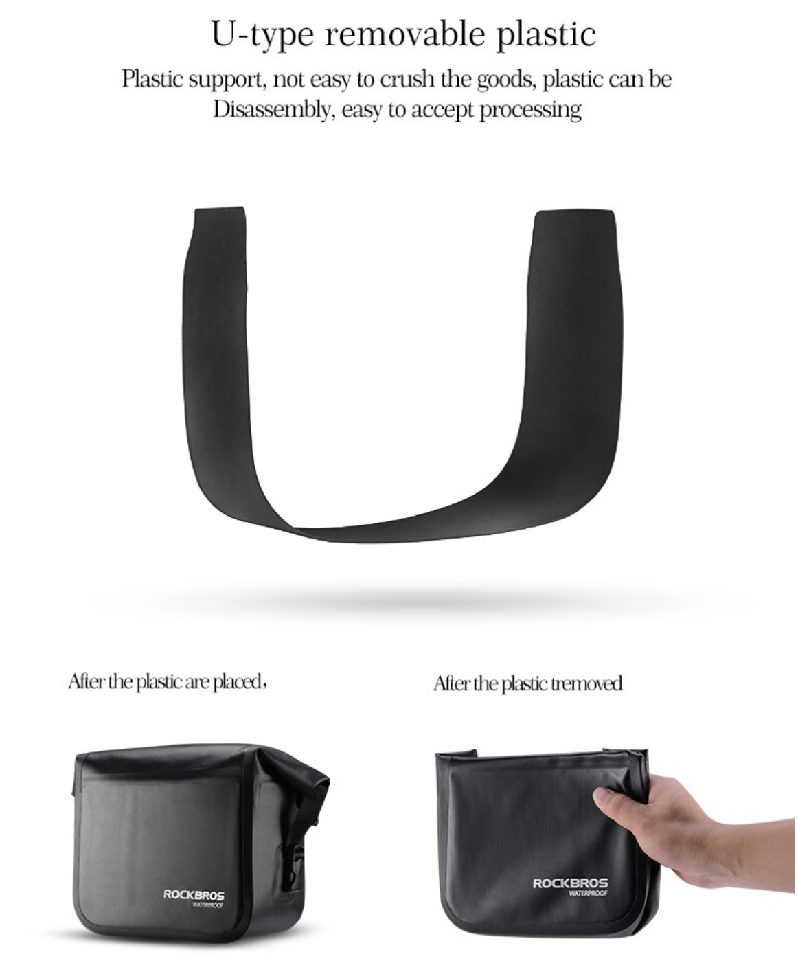 ROCKBROS Front Handlebar Multipurpose Bag