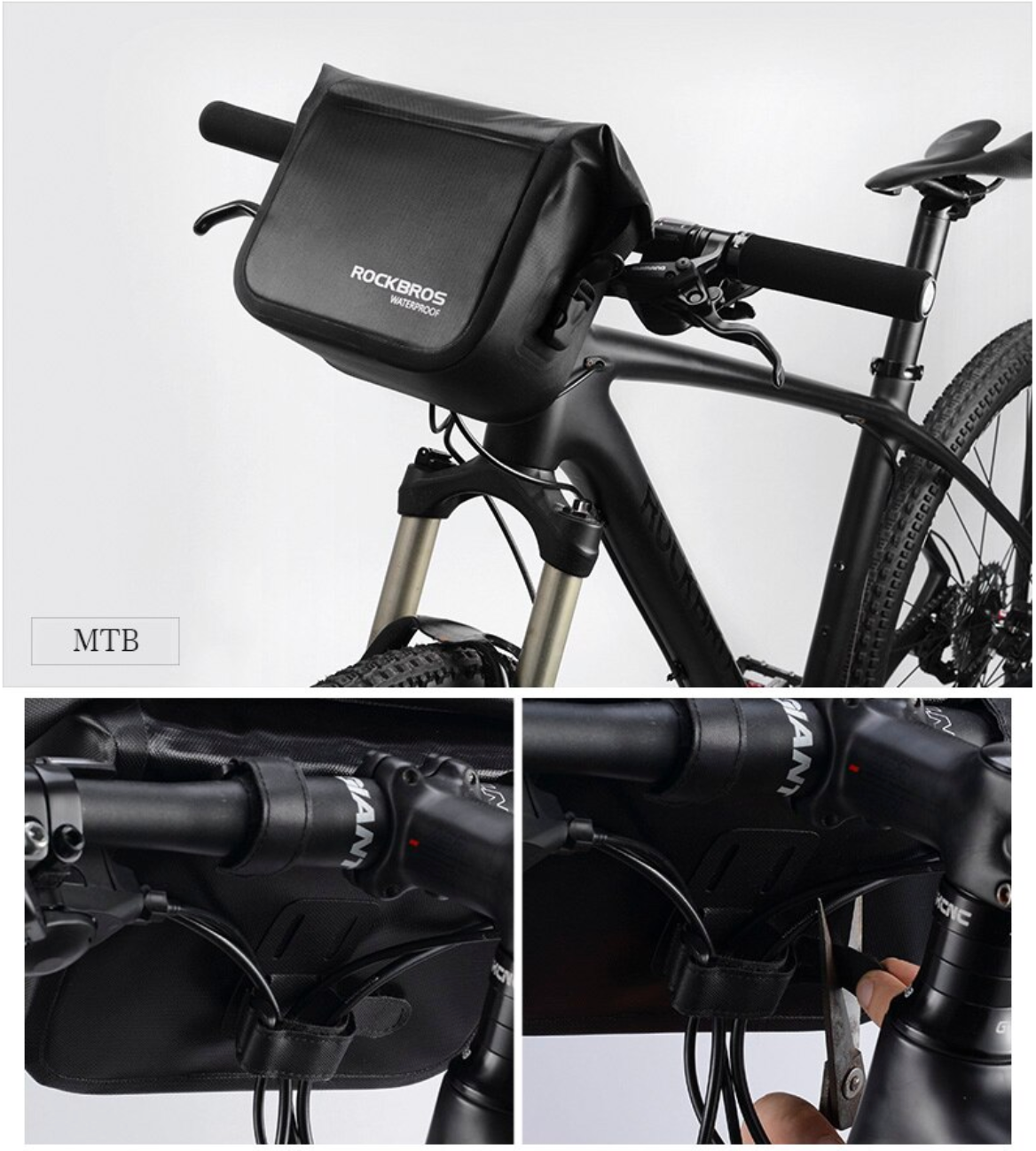 ROCKBROS Front Handlebar Multipurpose Bag