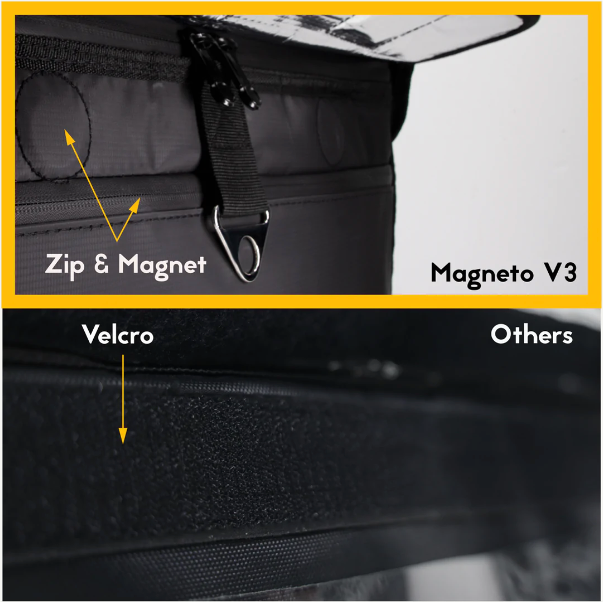 MFC 32L MAGNETO V3 Series Magnetic and Zip with Lock Ring Sling Food Delivery Thermal Bag