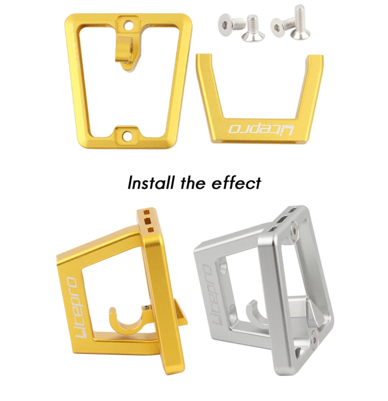 LitePro 2-Hole Aluminum Block Adapter - Oil Slick