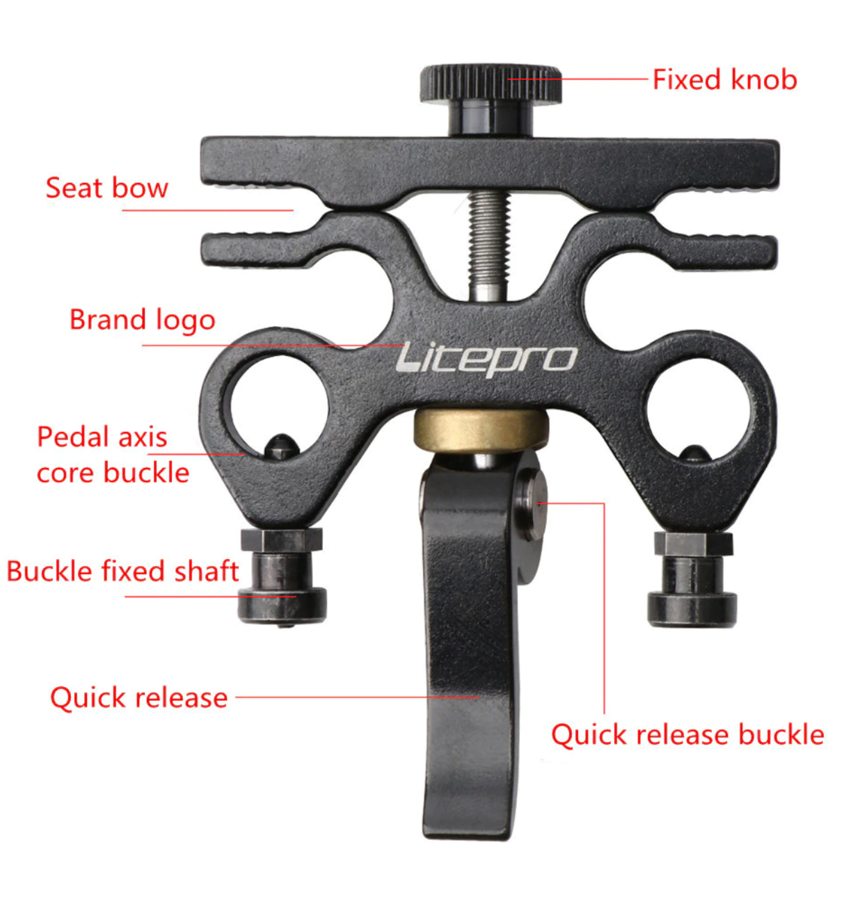 LitePro Pedal Quick Release Holder