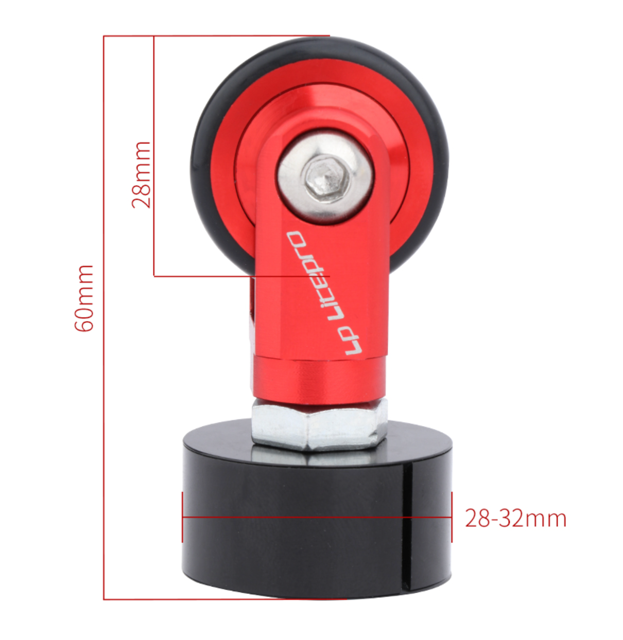 LitePro Seatpost Easy Wheel Roller