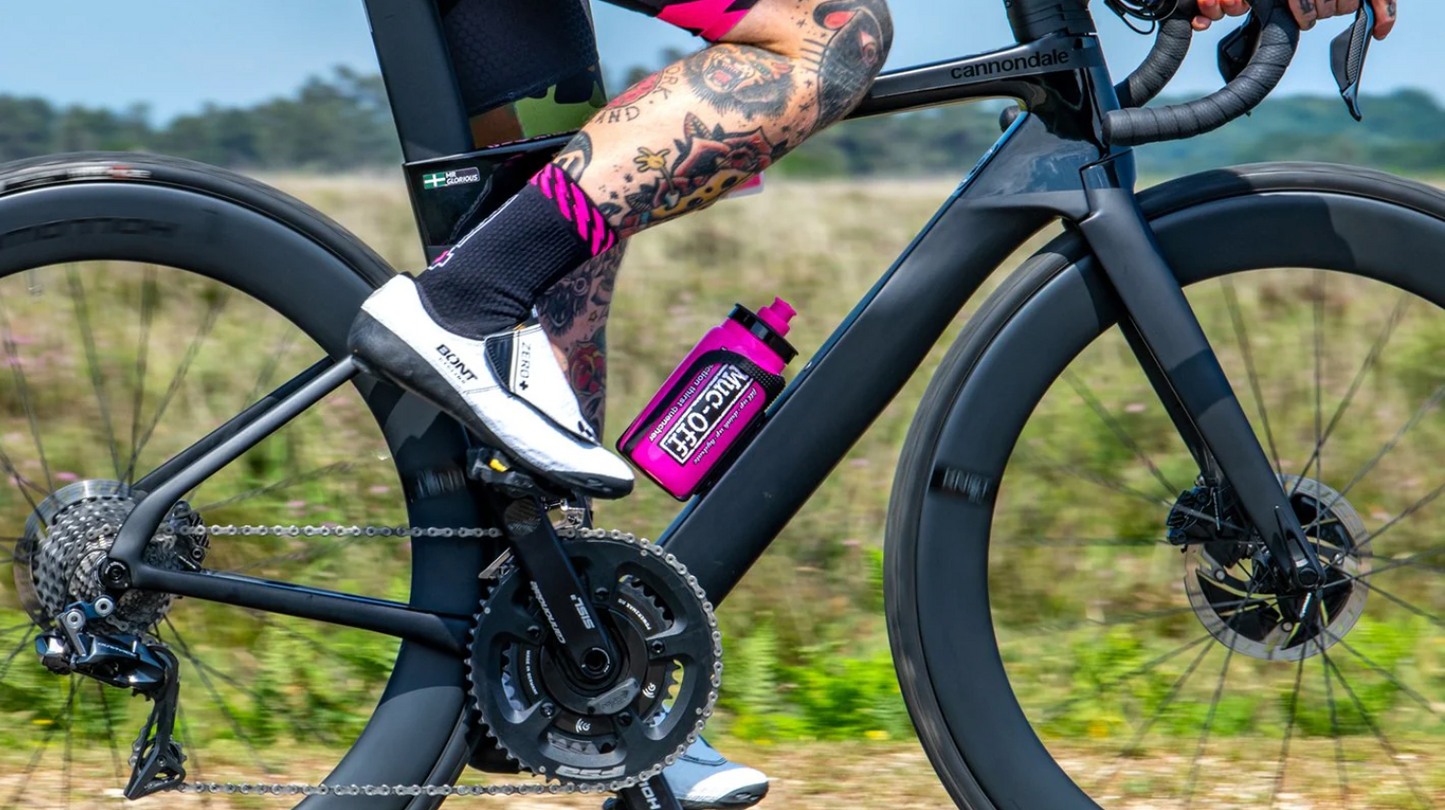 Muc-Off x Elite Fly Water Bottle 750ml - Pink