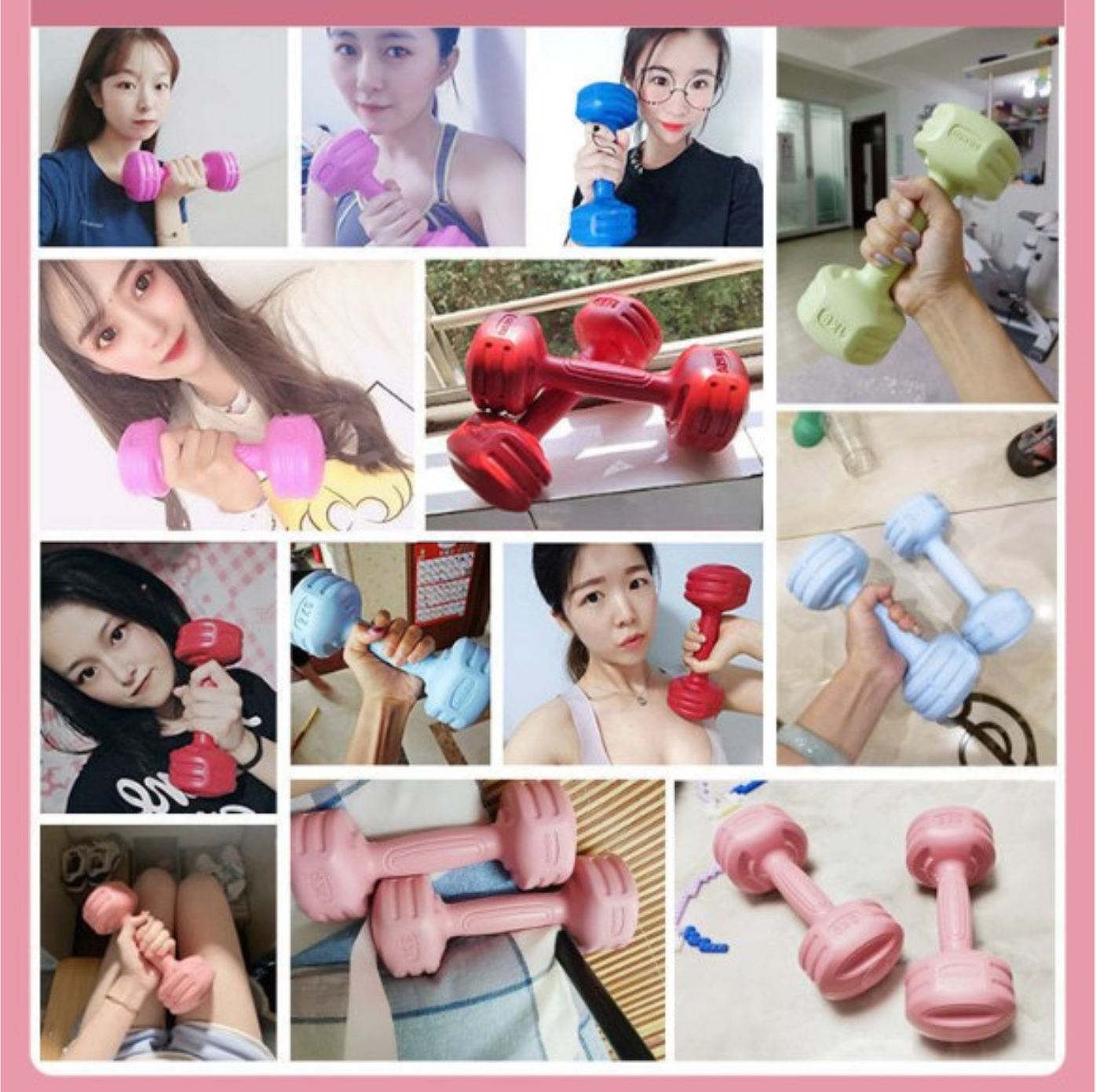 TITAN Lady Dumbbell RED - 1 x 3KG