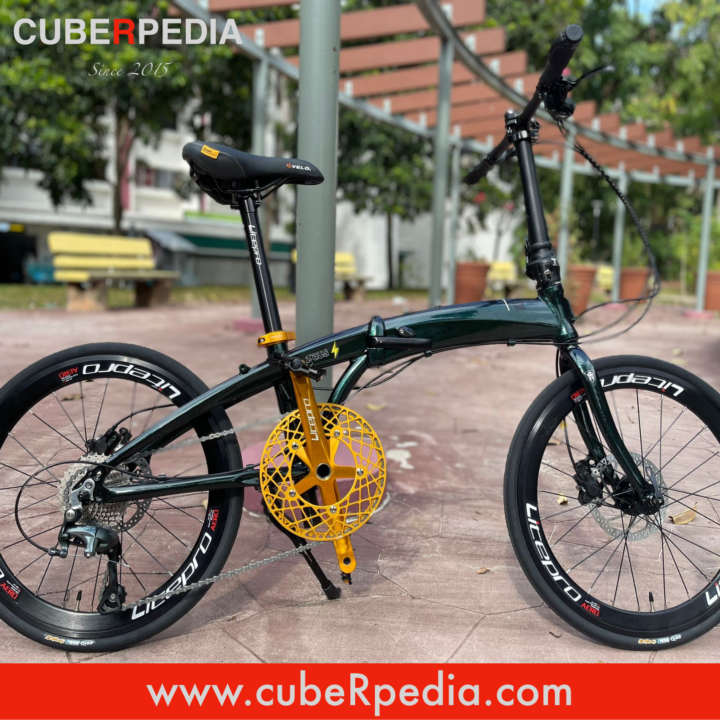 TITAN Zeus with 10 Speed Shimano Tiagra - Chameleon Green